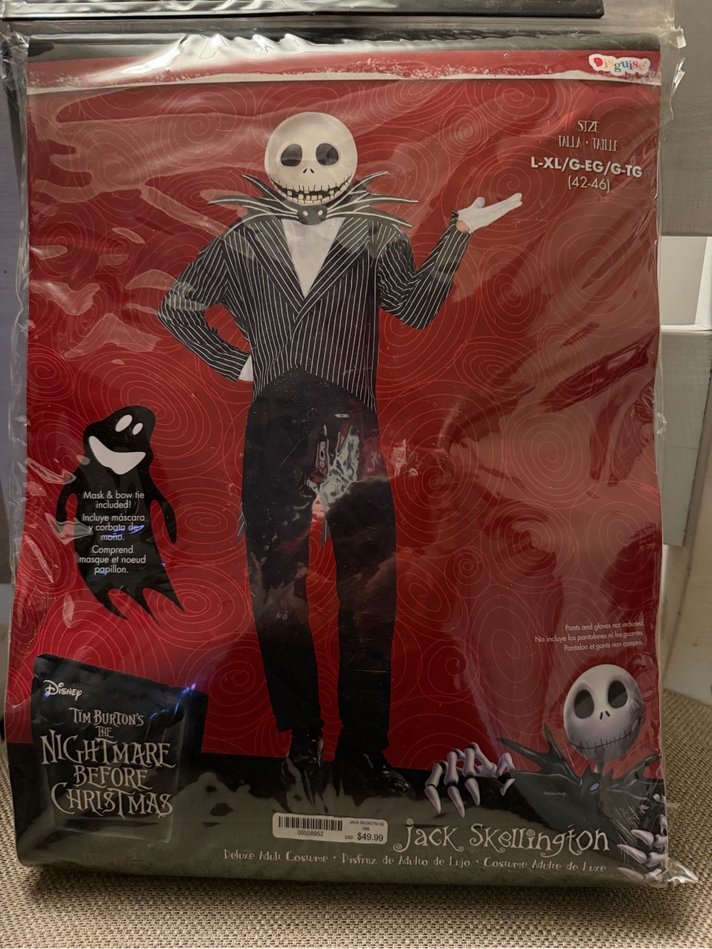 Jack Skellington Costume